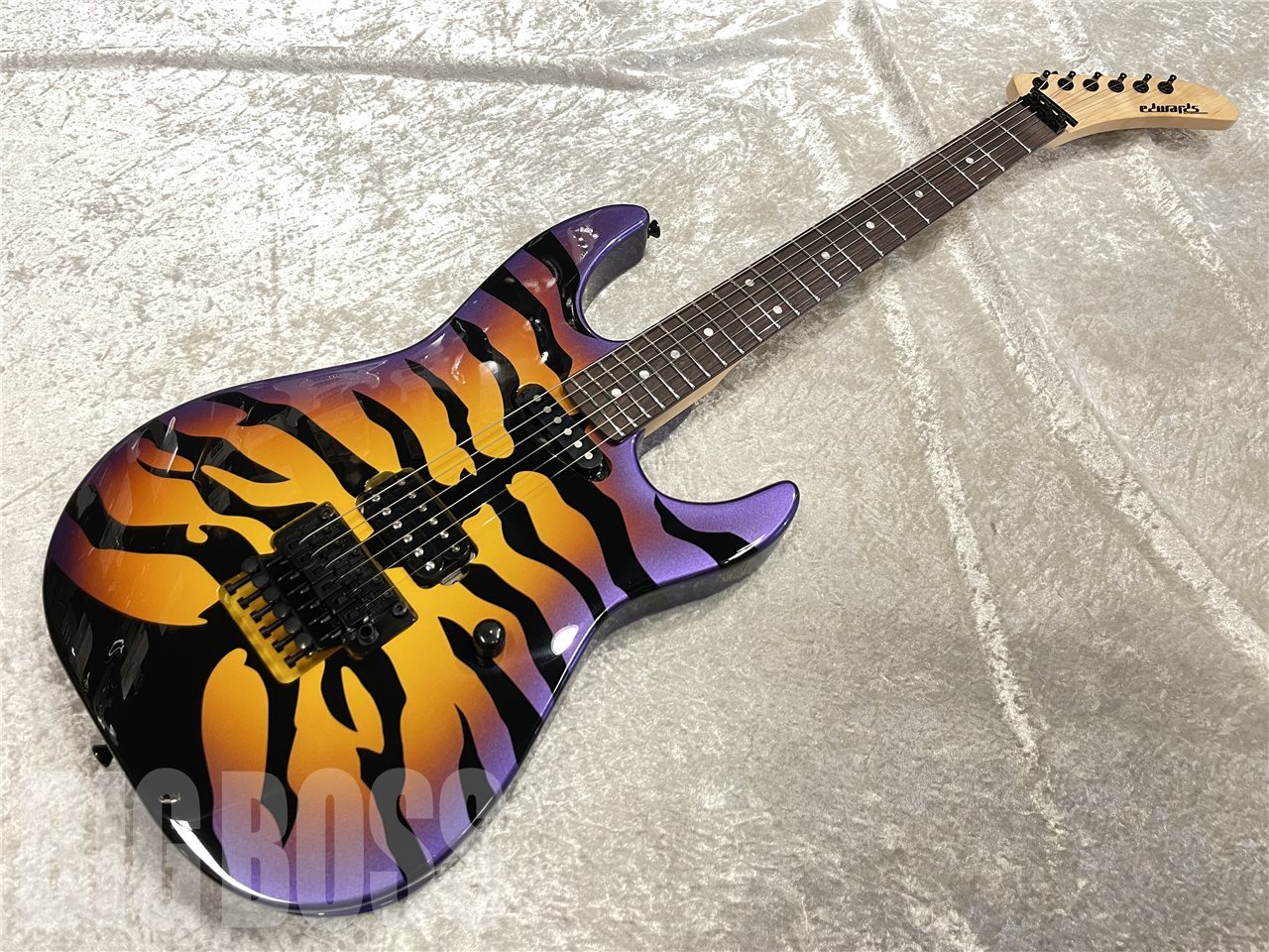 EDWARDS E-PURPLE TIGER【Purple Sunburst Tiger Graphic】（新品/送料無料）【楽器検索デジマート】