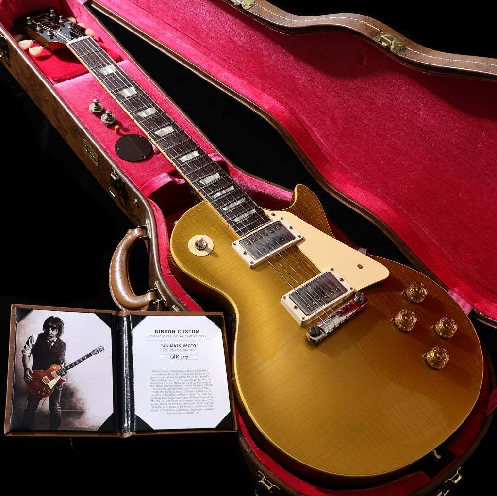 Gibson Custom Shop Limited Run Tak Matsumoto 1955 Les Paul Goldtop