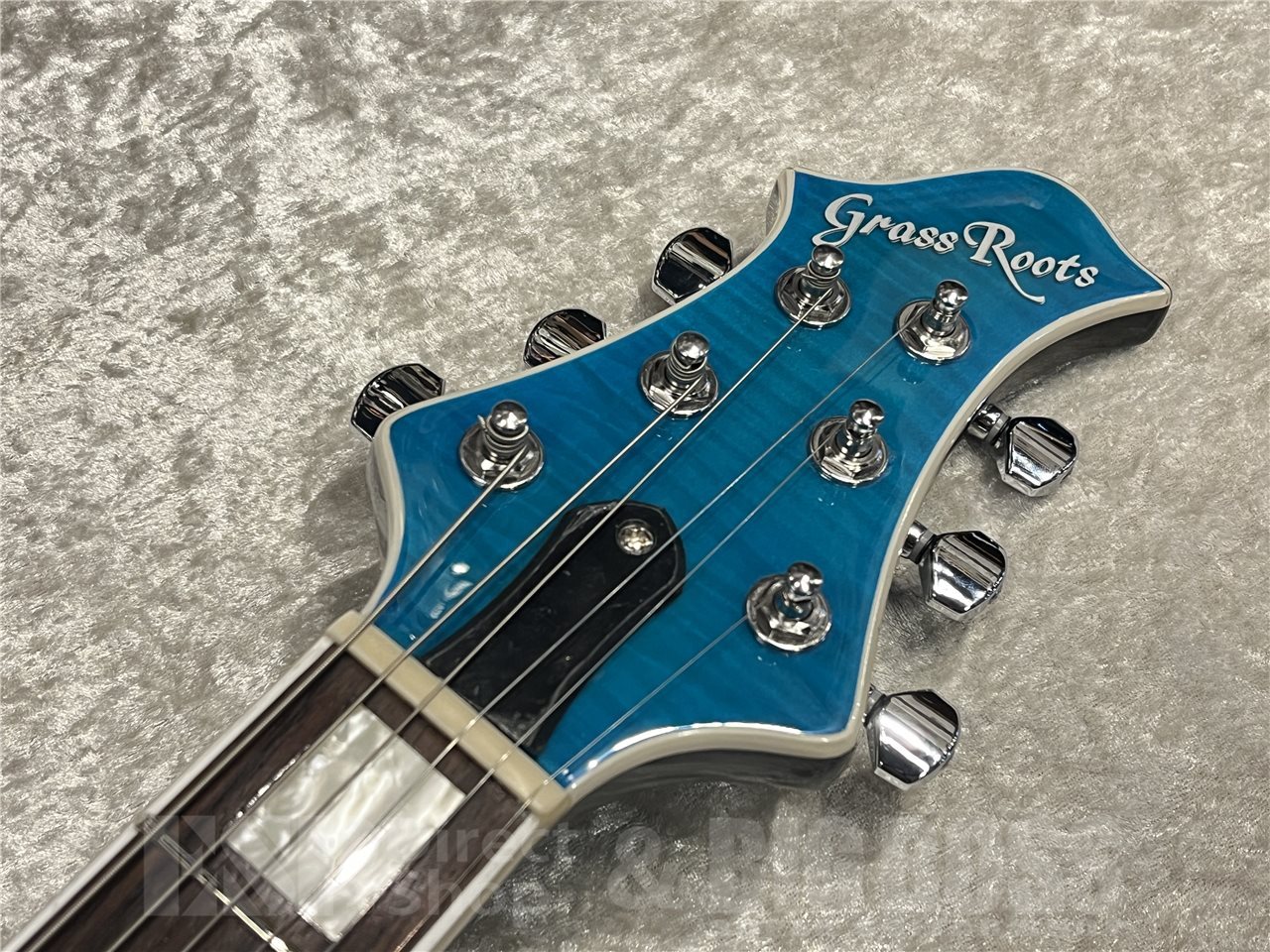 GrassRoots G-MYSTIQUE 【See Thru Blue】（新品/送料無料）【楽器検索