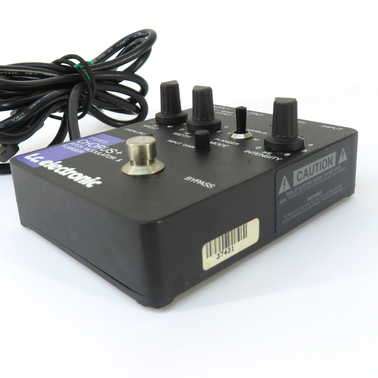 tc electronic stereo Chorus+ 中古 tc electronic STEREO CHORUS+ PITCH MODULATOR&FLANGER(中古