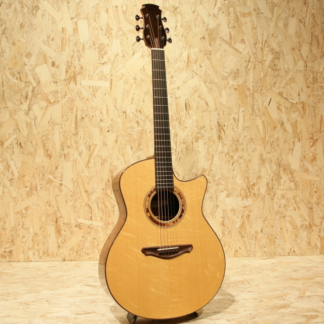 FUJII GUITARS SJ-cw Bearclaw Engelmann Spruce & Madagascar