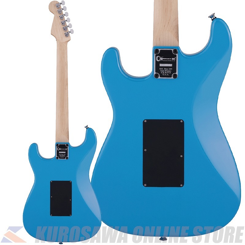 Charvel Pro-Mod So-Cal Style 1 HSH FR E Ebony Robin's Egg Blue