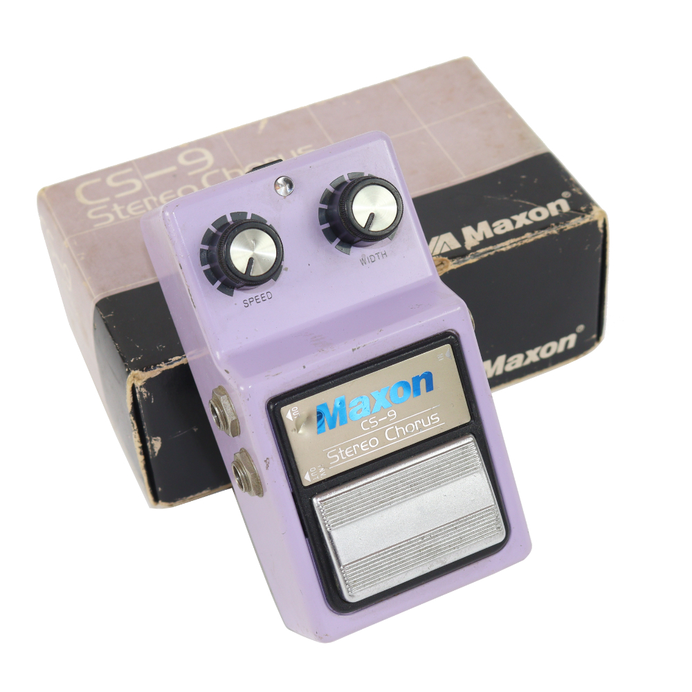 Maxon CS-9 Stereo Chorus コーラス アナログ 黒ラベル