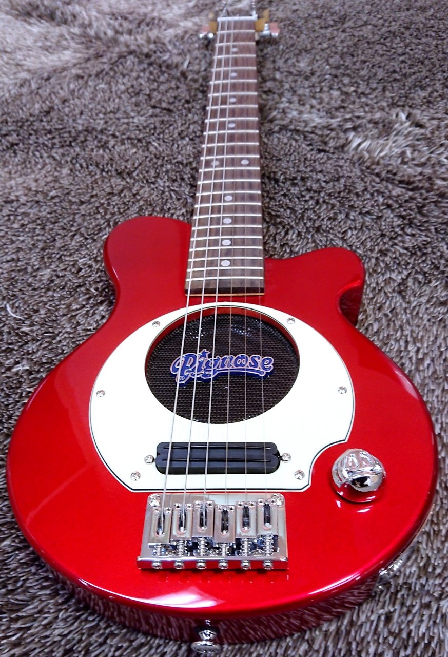 Pignose PGG-200 / CA (Candy Apple Red) 【アンプ内蔵ミニ