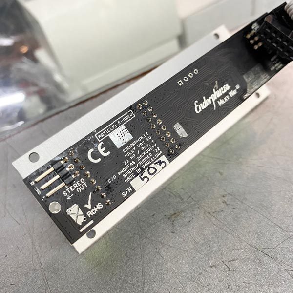 Endorphin.es Milky Way 1U Silver（中古）【楽器検索デジマート】
