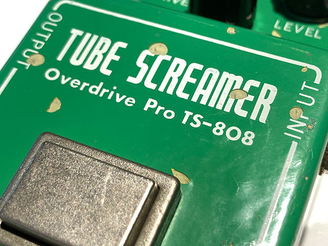 ギター Ibanez TS 808 RC4558P (Malaysia) TS808 TUBE SCREAMER RC4558P Malaysia #138776: エフェクター｜三木