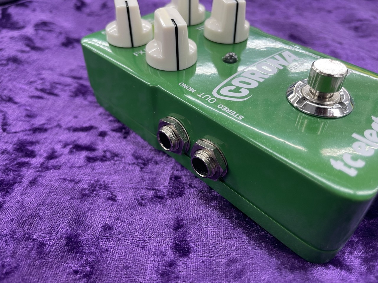 tc electronic CORONA CHORUS コーラス エフェクター TC Electronic / Corona コーラスの特徴と使い方などをレビュー