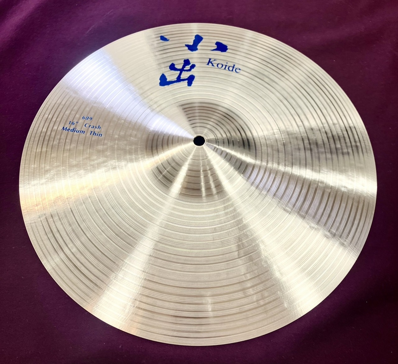 小出 609-16CMT/小出シンバル/ドラムシンバル / 609