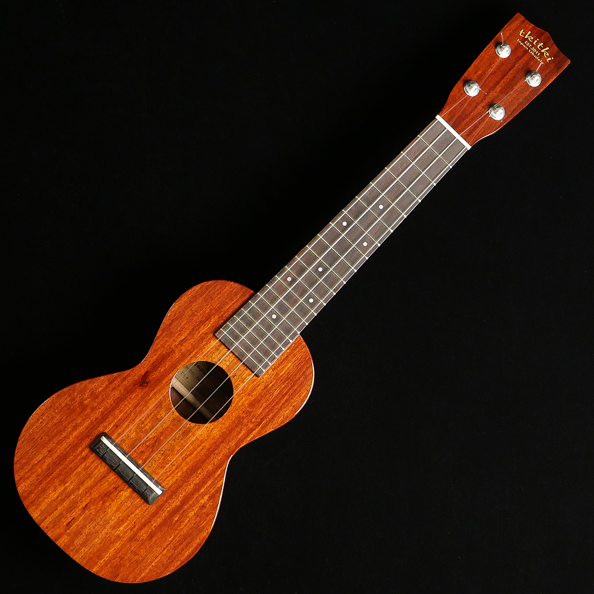 tkitki ukulele ECO-S RED QUINCE 花梨材 ソプラノウクレレ（新品/送料 