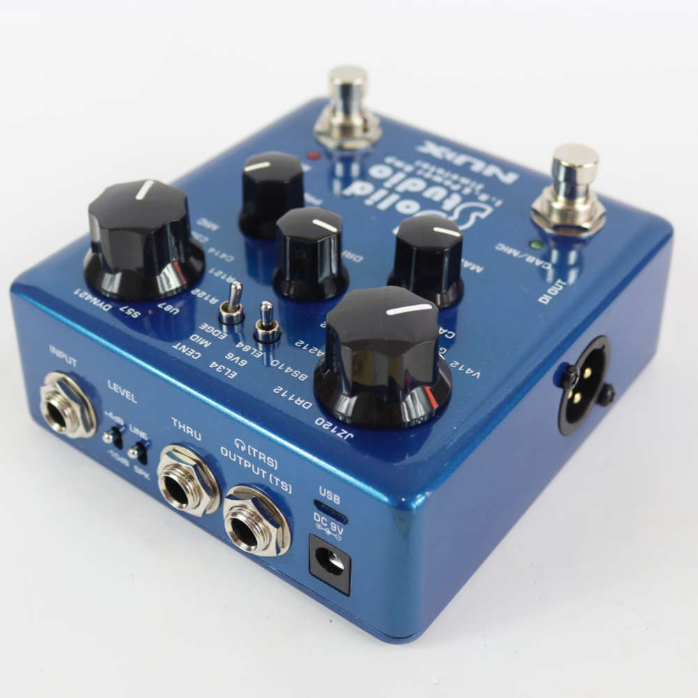 nux 【中古】 パワーアンプシミュレーター エフェクター NSS-5 Solid Studio I.R.u0026Power Amp simulator （中古/送料無料）【楽器検索デジマート】