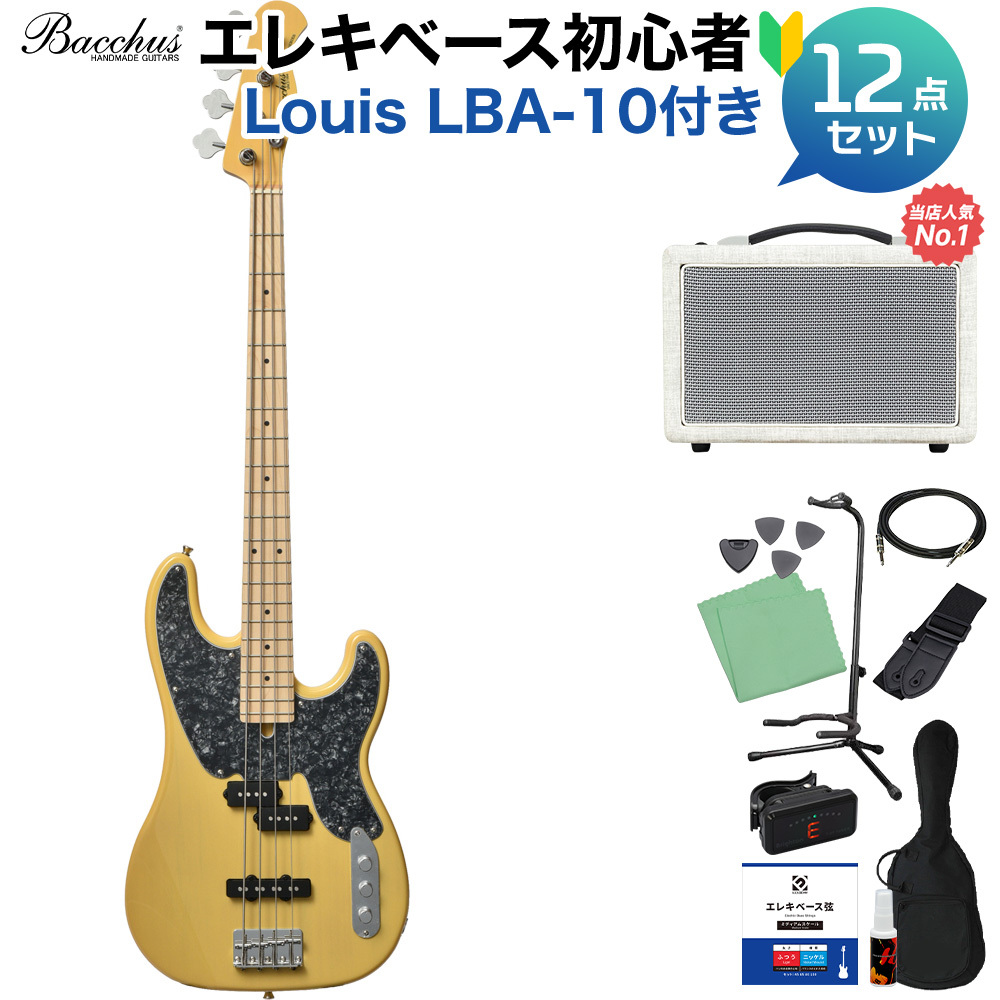 Bacchus BTB-PJ/M/MH BBD ベース 初心者12点セット 【島村楽器で一番売れてるベースアンプ付】 PJタイプ（新品/送料無料 ）【楽器検索デジマート】