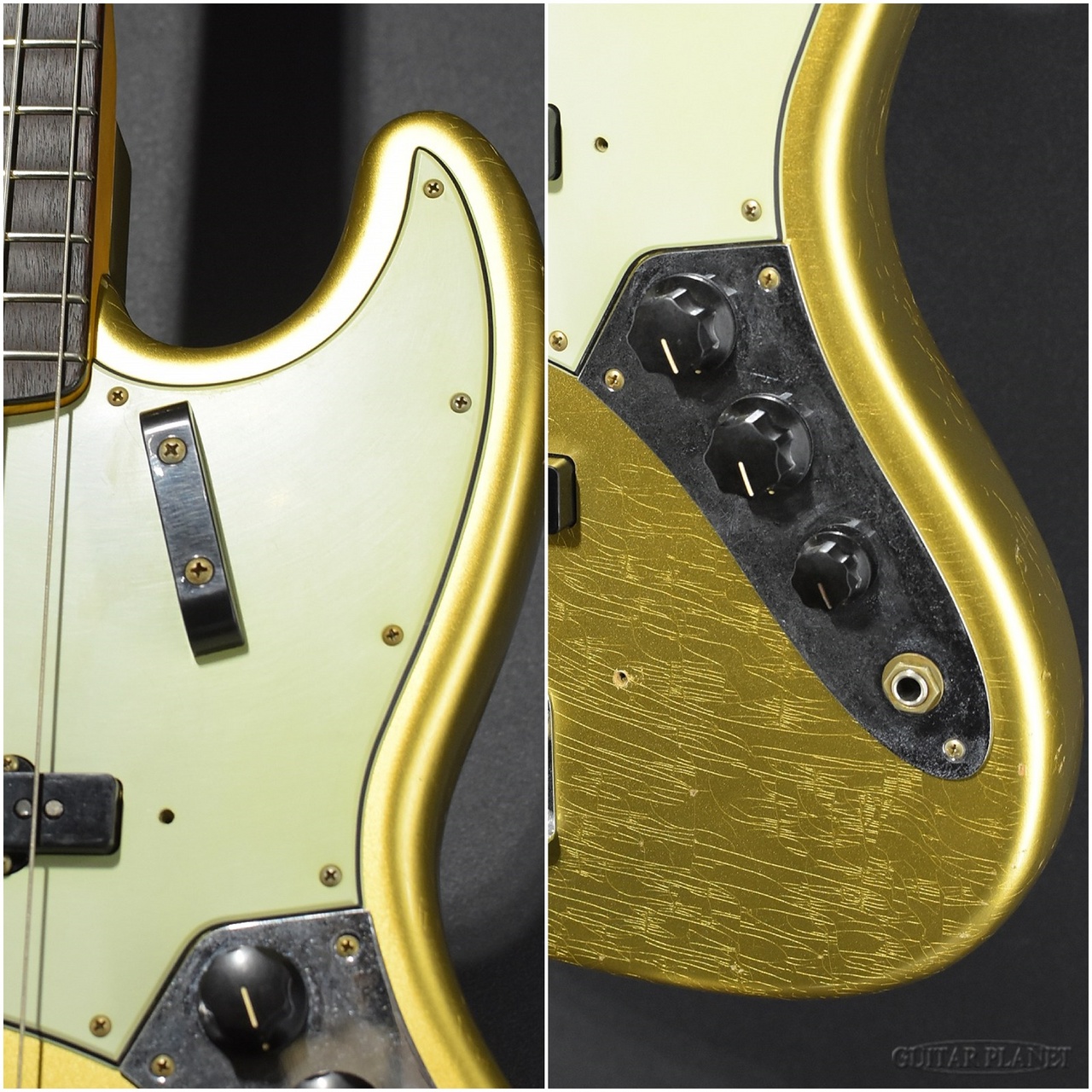 Fender Custom Shop 1963 Jazz Bass Journeyman Relic -Aged Aztec