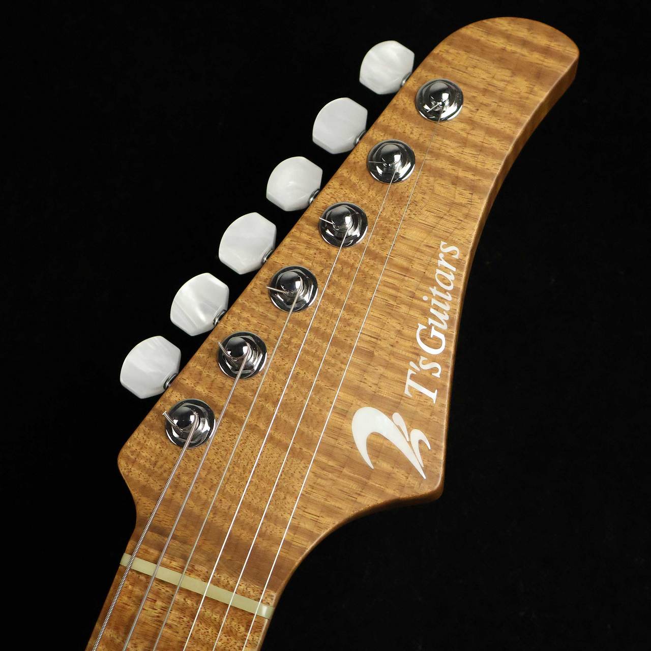 ギター T's guitars DST-Classic22 Ash T's Guitars DST-Classic22/25inch Roasted Flame Maple Neck S