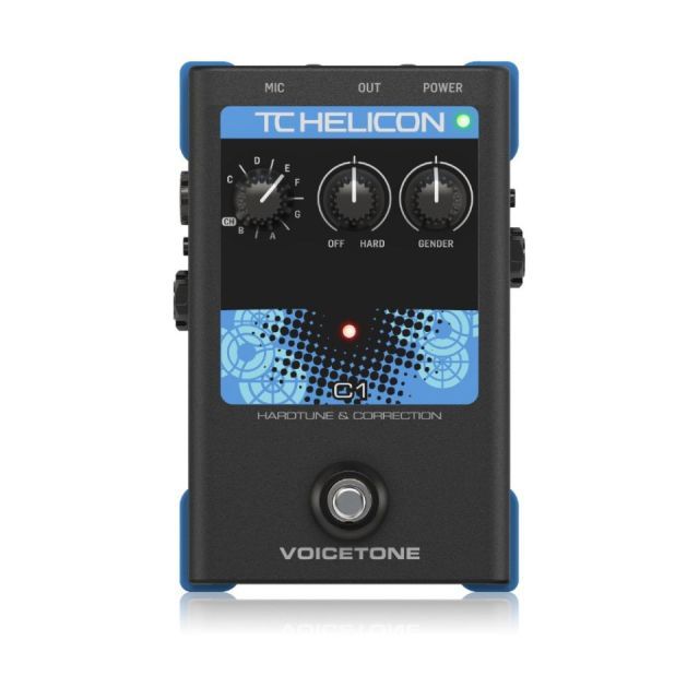 TC HELICON VoiceTone C1 ボーカル用ピッチ補正エフェクター TC-Helicon VoiceTone C1（新品）【楽器検索デジマート】