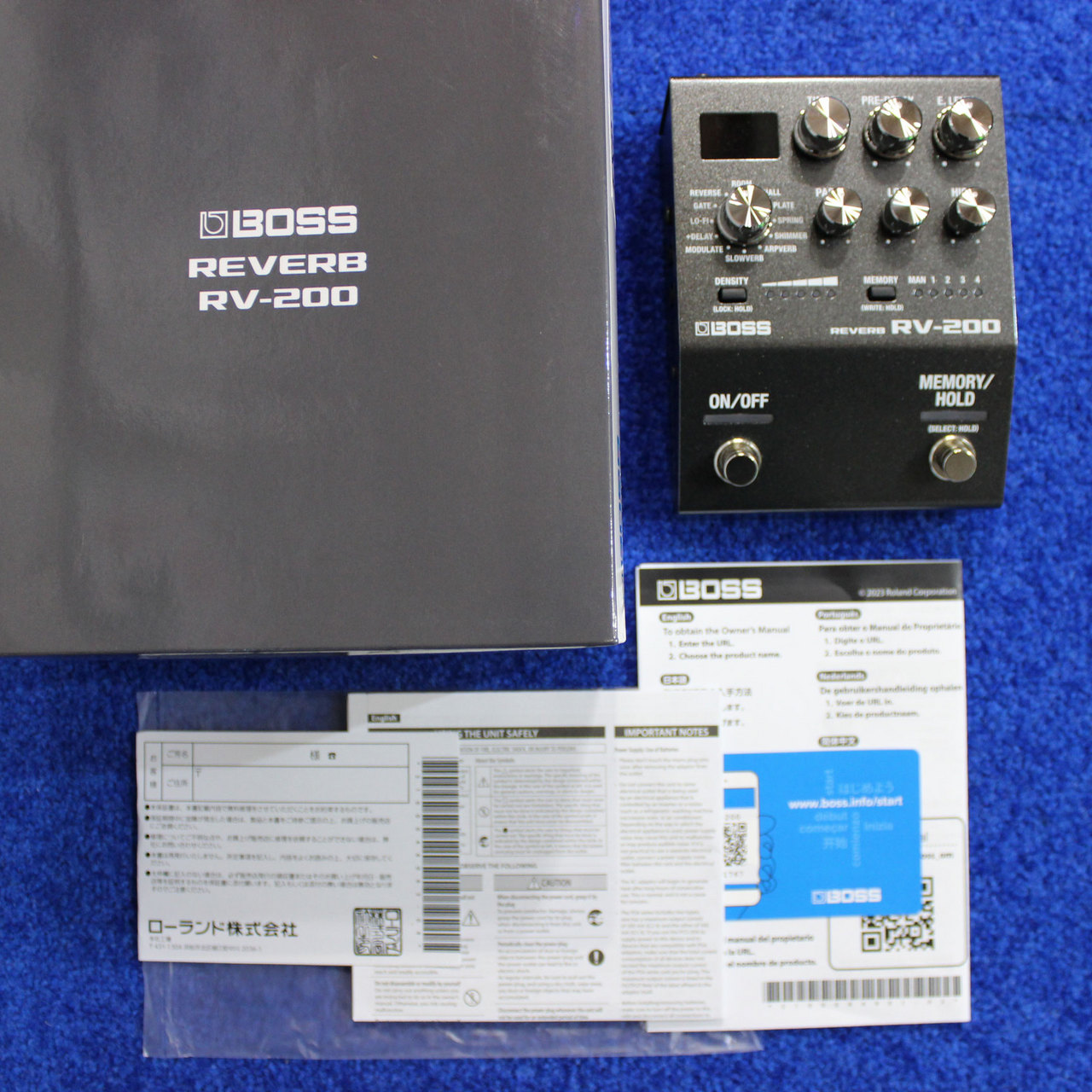 BOSS RV-200 Reverb ボス リバーブ（中古）【楽器検索デジマート】