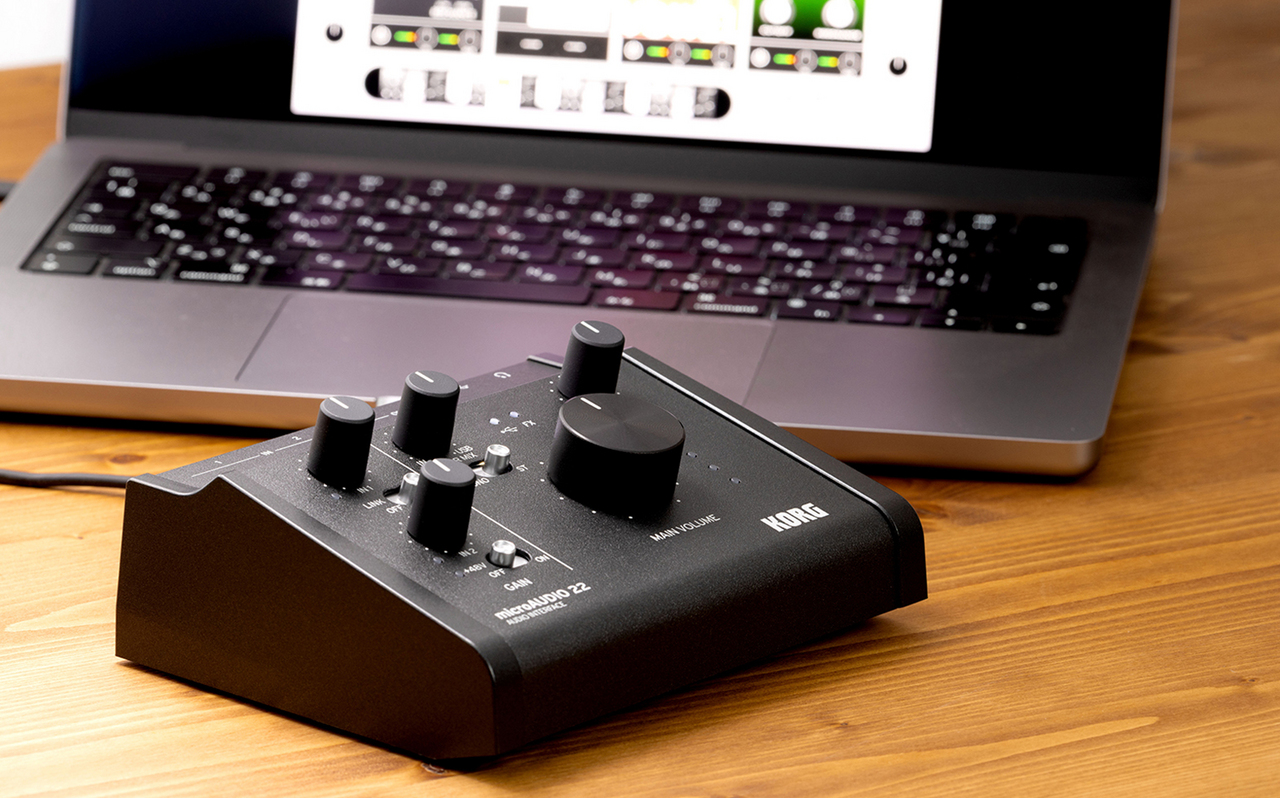 KORG microAUDIO 22 オーディオインターフェース（新品特価/送料無料