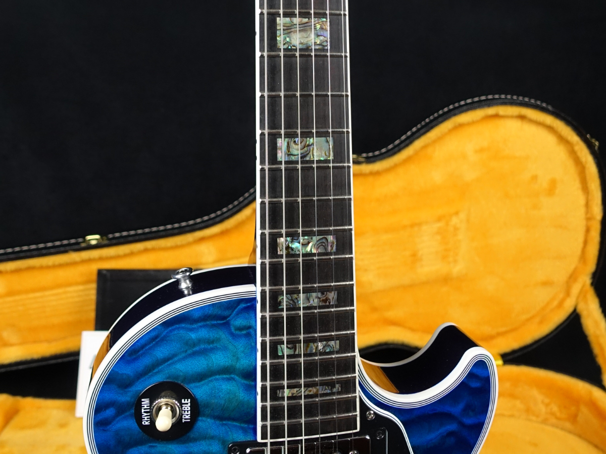 Gibson Custom Shop Les Paul Custom 7A Quilt Top Abalone
