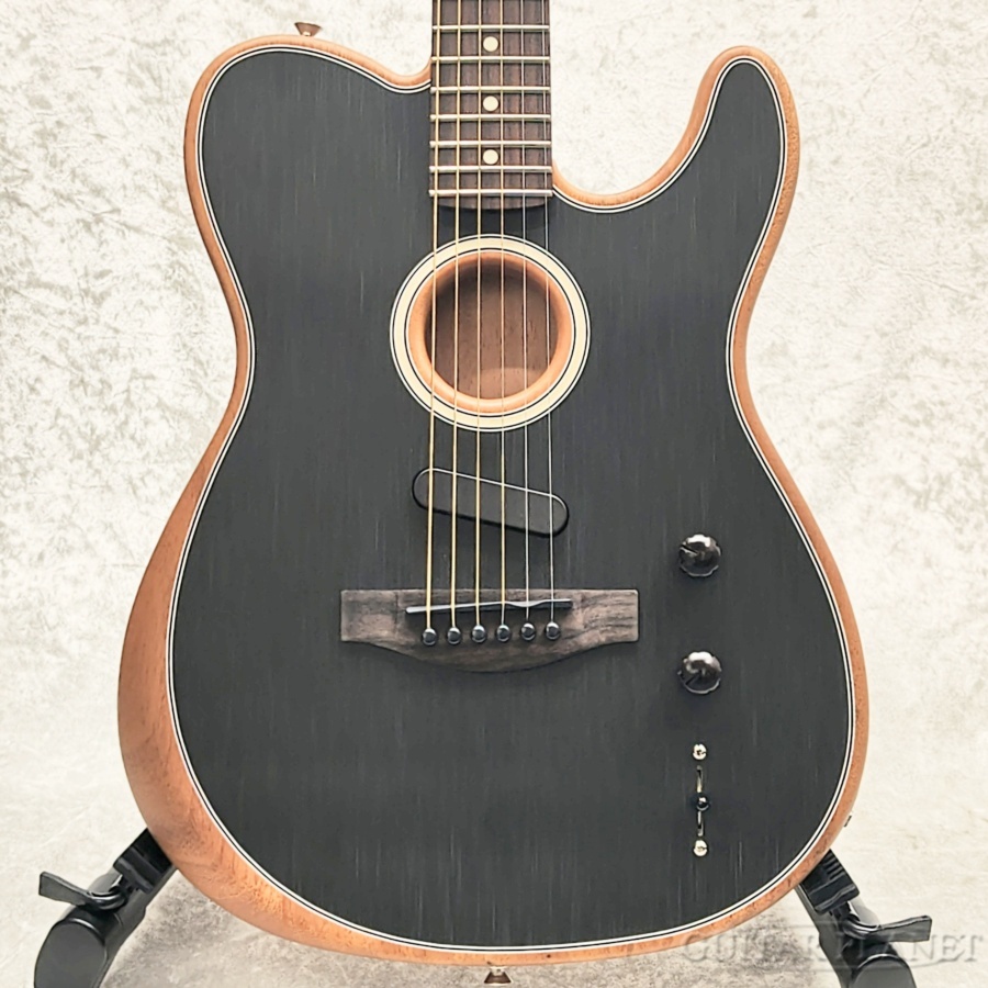 Fender Acoustasonic Player Telecaster -Brushed Black-【MXA2600218