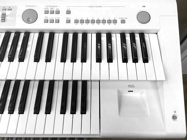 Yamaha STAGEA ELB-02 ホワイト キーボード Yamaha ELB-02 STAGEA Electone