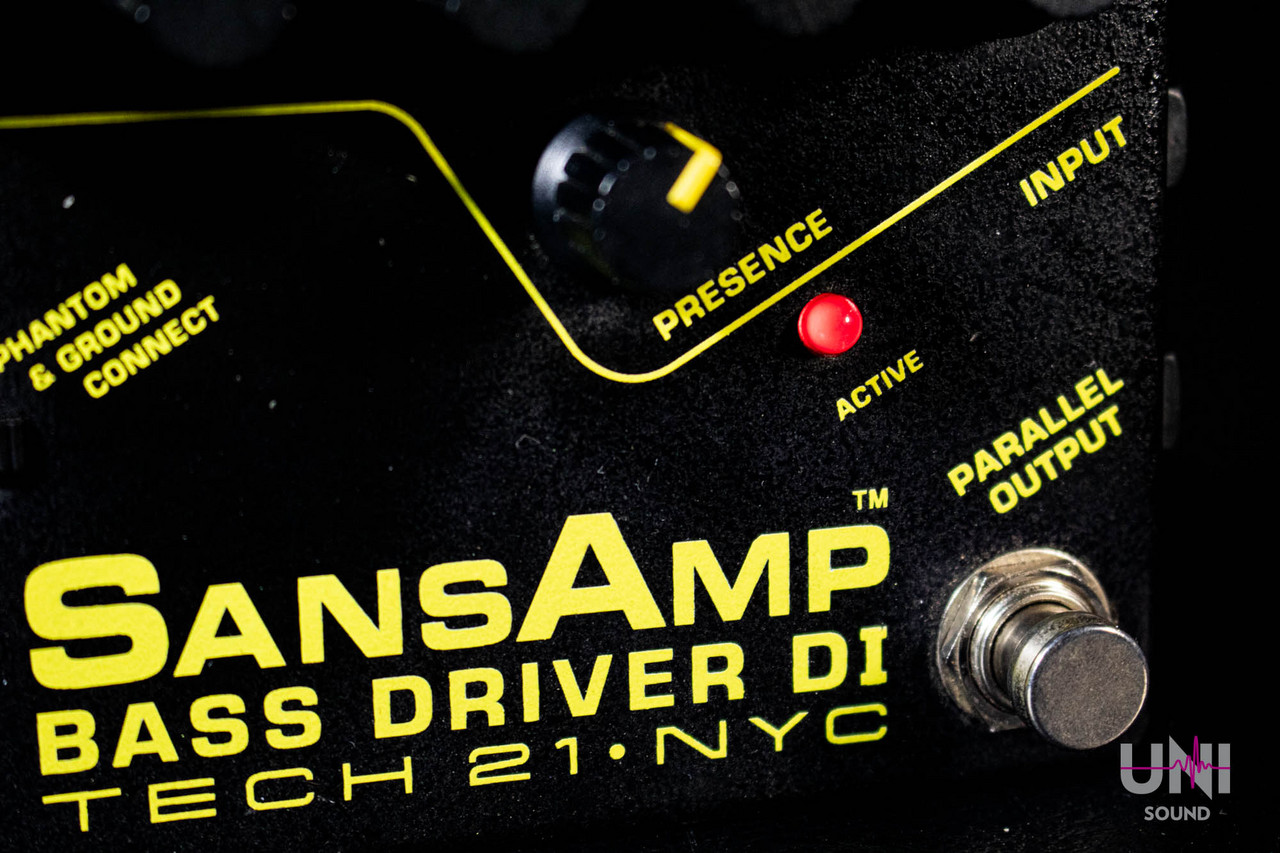 TECH 21 SansAmp BASS DRIVER DI V1 初期型 TECH21 SANSAMP BASS DRIVER DI (初期型) - Geek IN Box