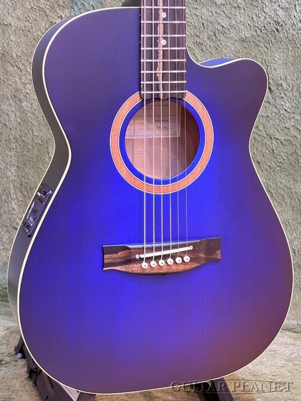 MATON LTD The Maton Performer Ghost Blue -Painted by Atsu Omori