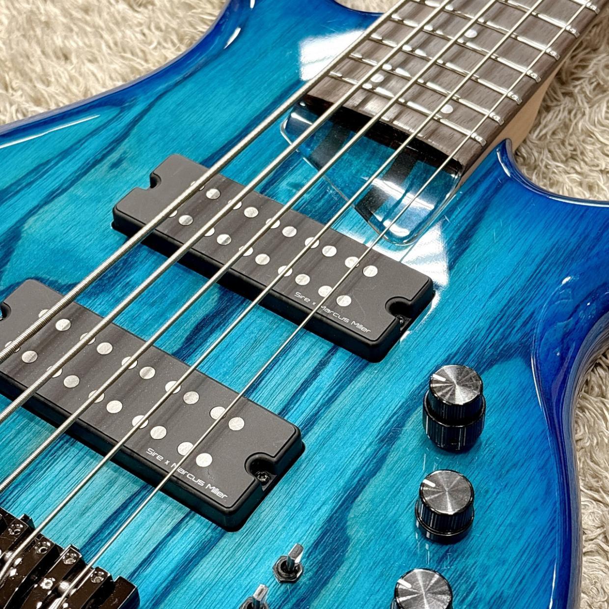 Sire Marcus Miller M5 Ash 5st / TBL (Transparent Blue)（新品/送料