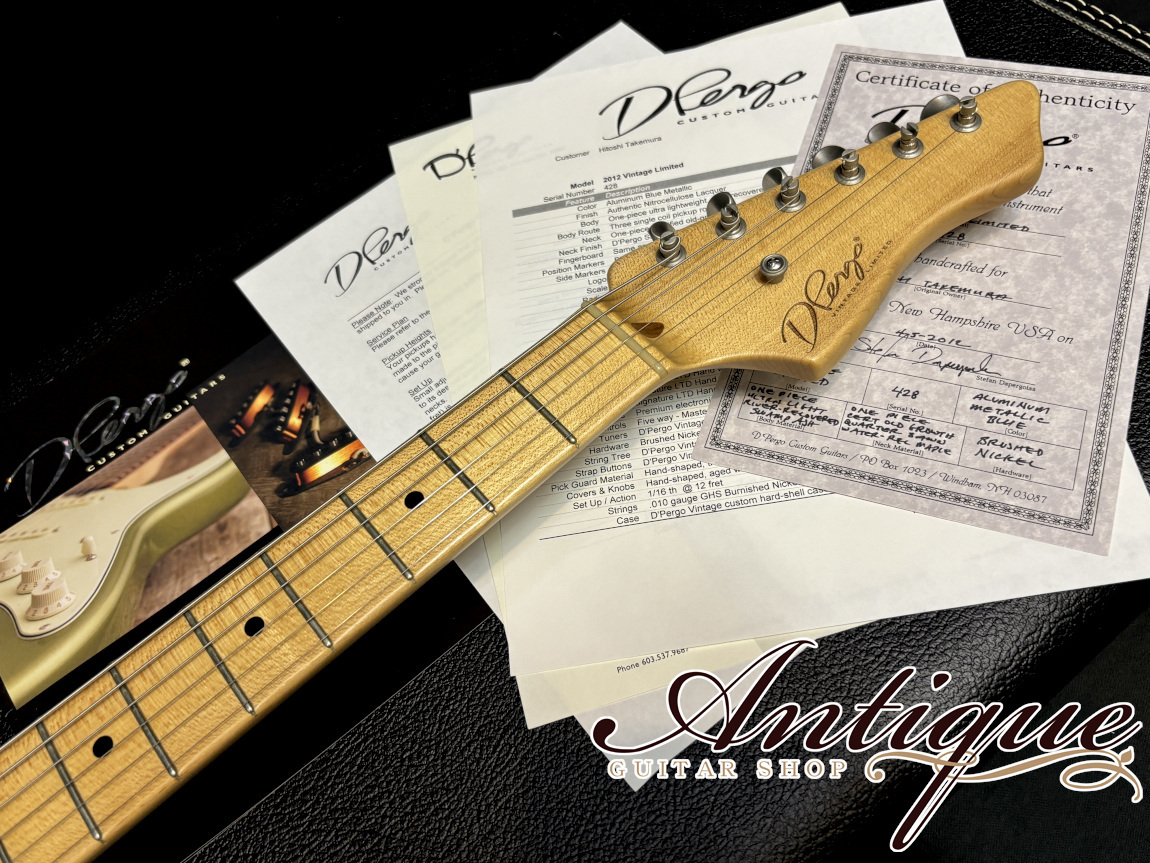 Aged Vintage Classic Electric – Gallery 【即決】D'pergo Custom