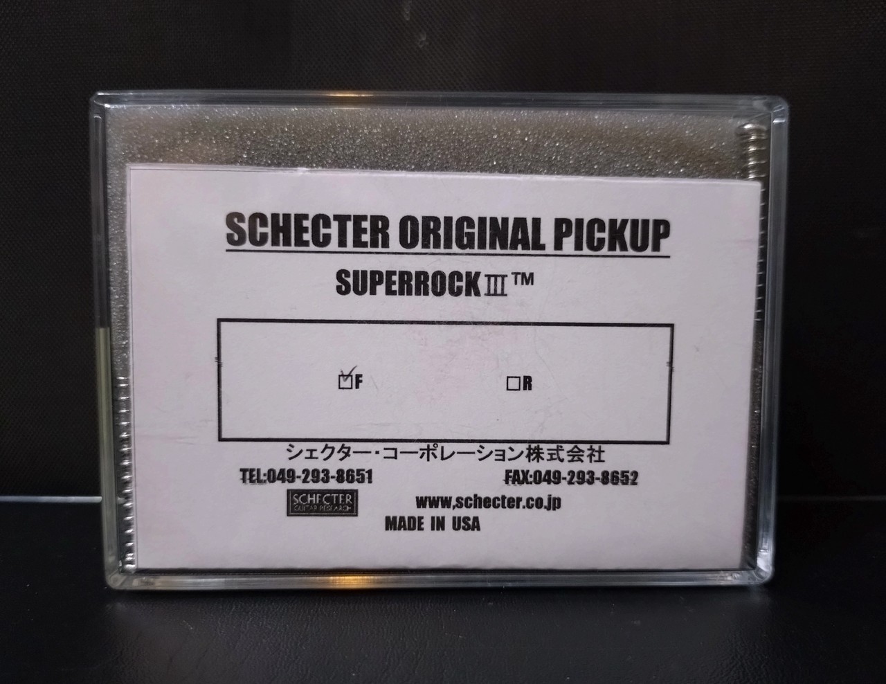 SCHECTER SUPERROCK III(F)（新品）【楽器検索デジマート】