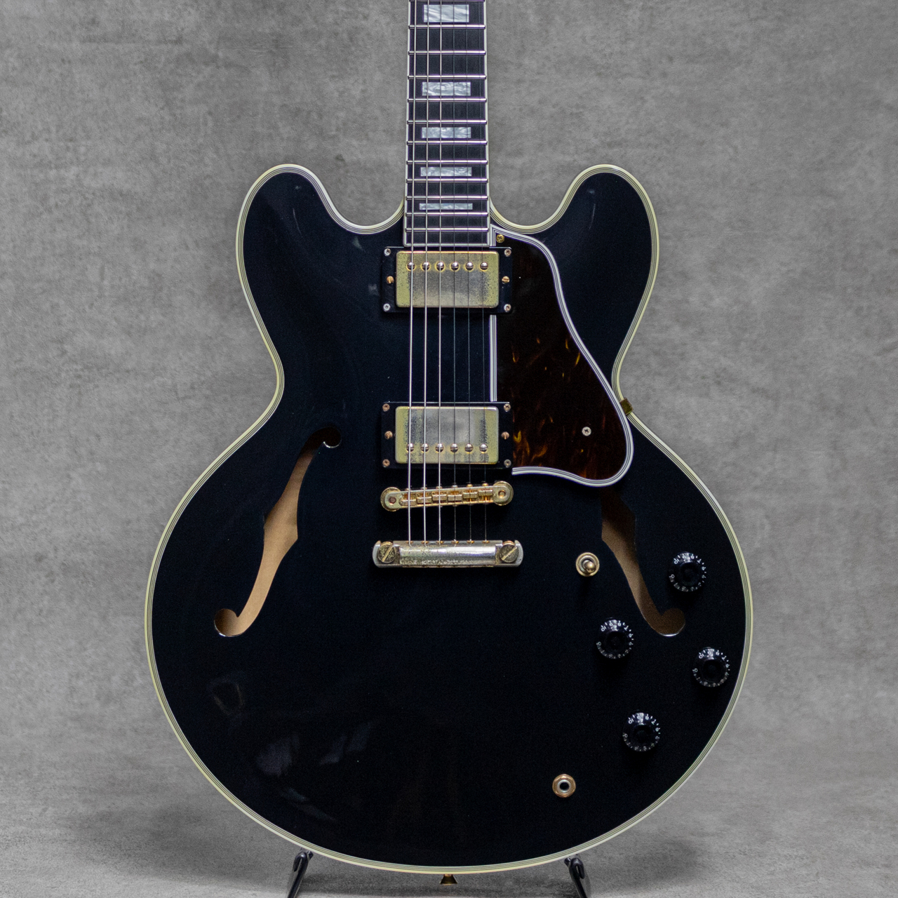 TOM HOLMES THC セミアコ Tom Holmes THC Semi Hollow Custom Black / 2010s（中古）【楽器検索