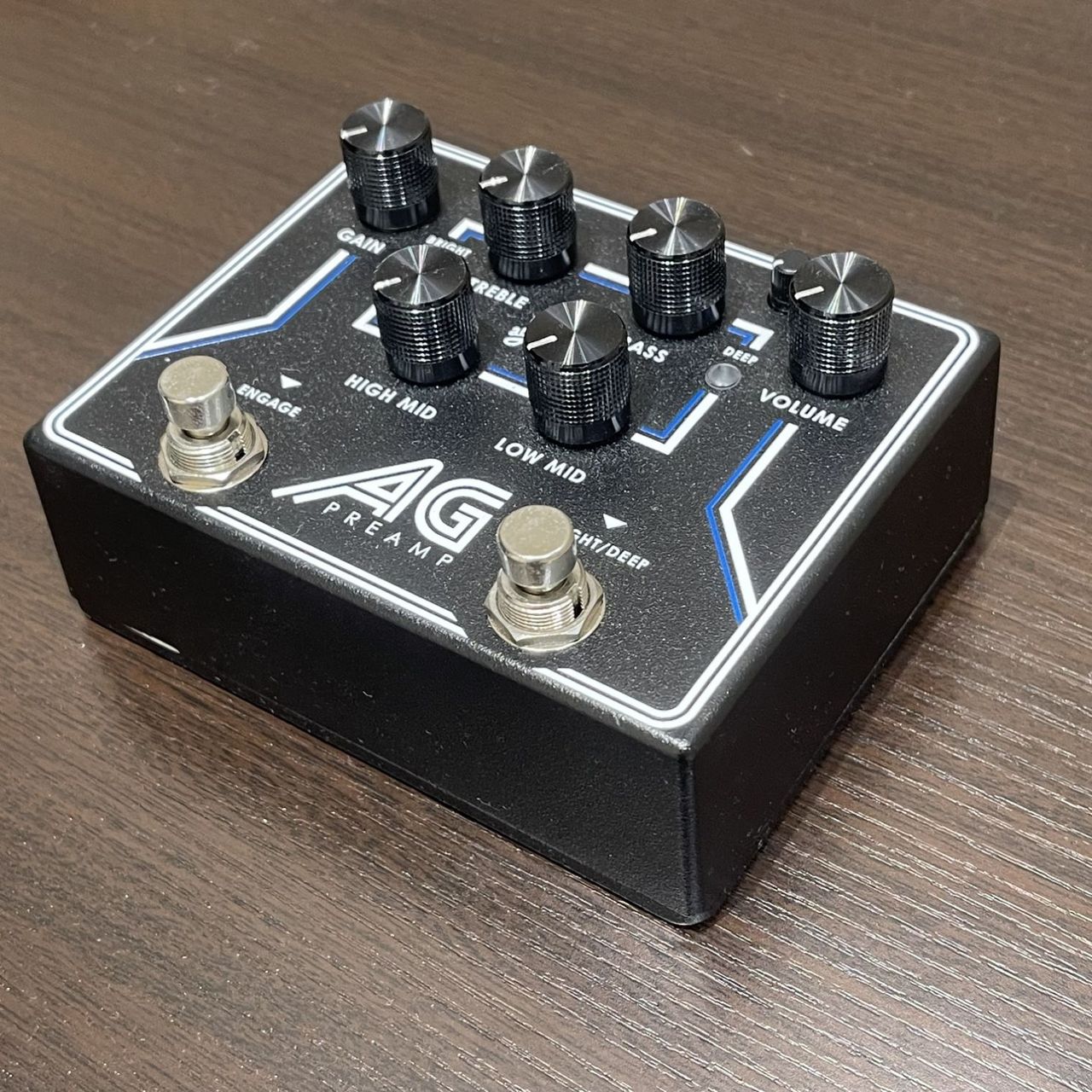 aguilar AG PREAMP DI PEDAL プリアンプペダル ANALOG BASS PREAMP AND