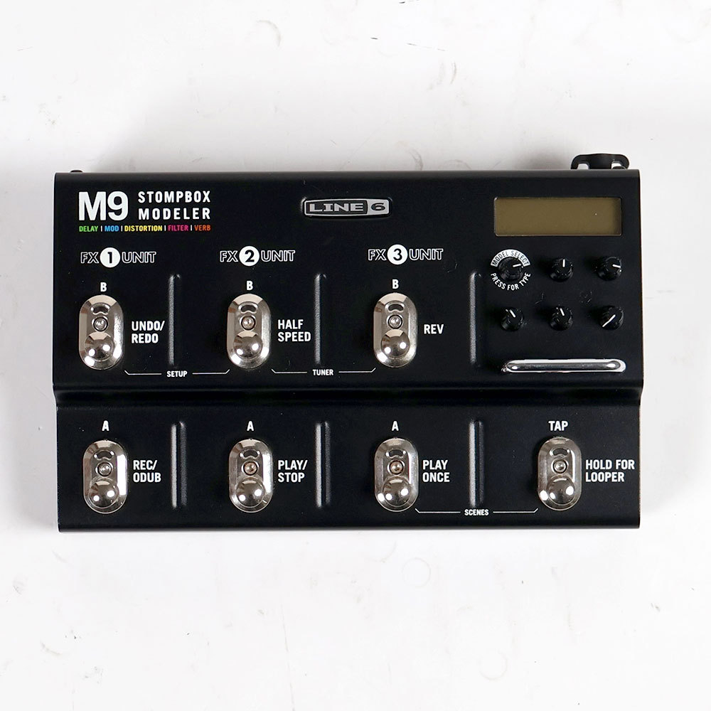 【USED】Line6 M9 Stompbox Modelerマルチエフェクター LINE6マルチエフェクター M9 使用レビュー 良かった点、悪かった点