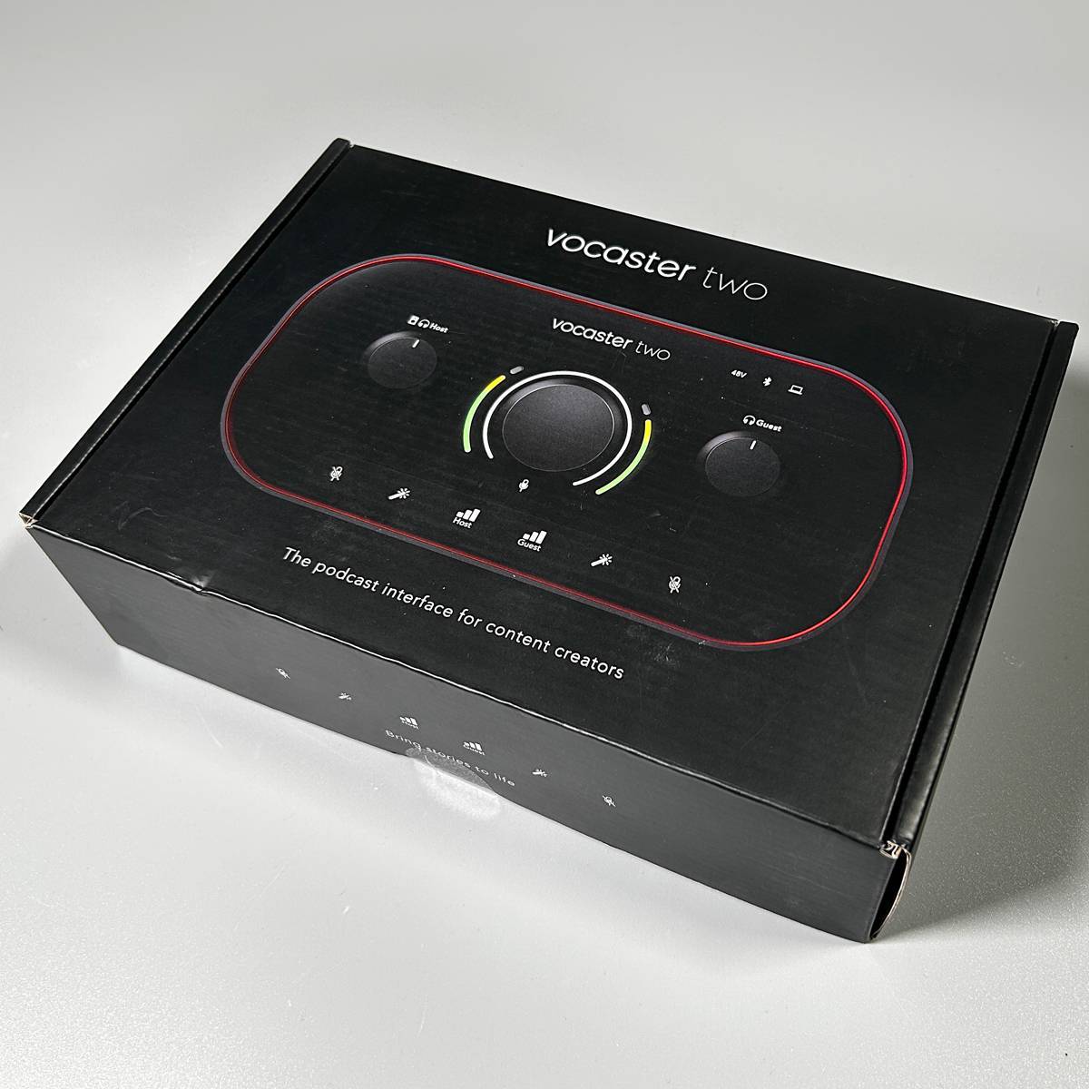 Focusrite Vocaster Two オーディオインターフェイス ポッドキャスト