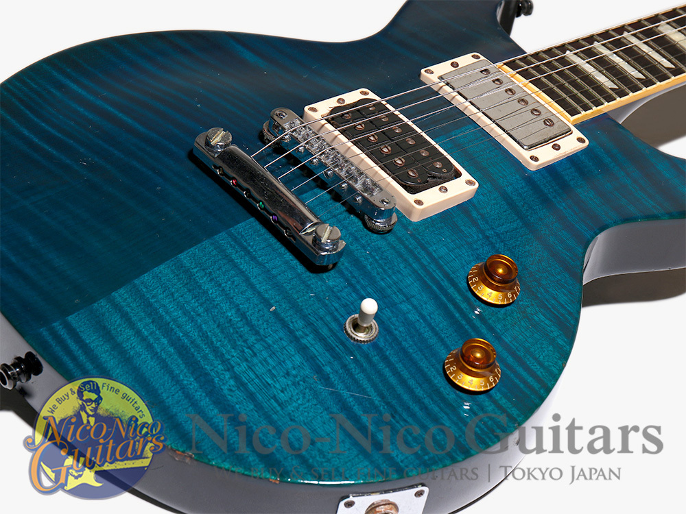 Gibson USA 1998 Les Paul Standard DC (Trans Blue)（中古）【楽器