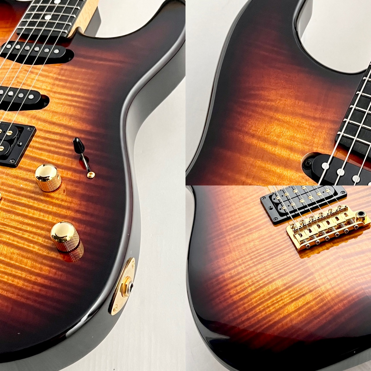 J.W.Black Guitars JWB-S 2019 2TSB M-Soft Aged 3.29kg