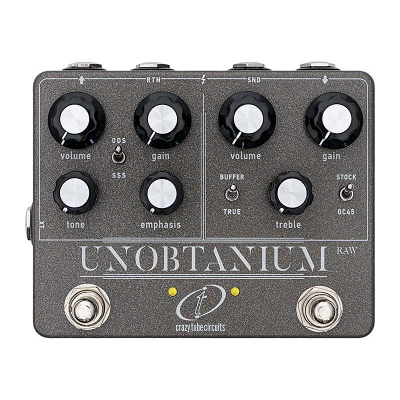 Crazy Tube Circuits Unobtanium RAW OVERDRIVE オーバー