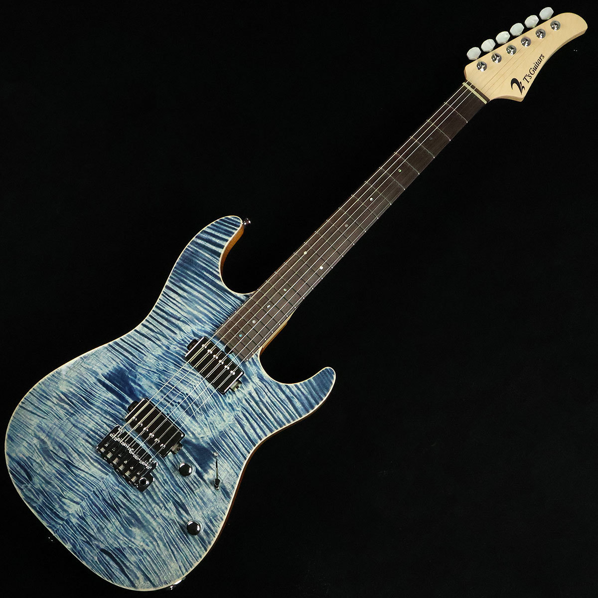 T's guitars DST DX22 Trans blue denim