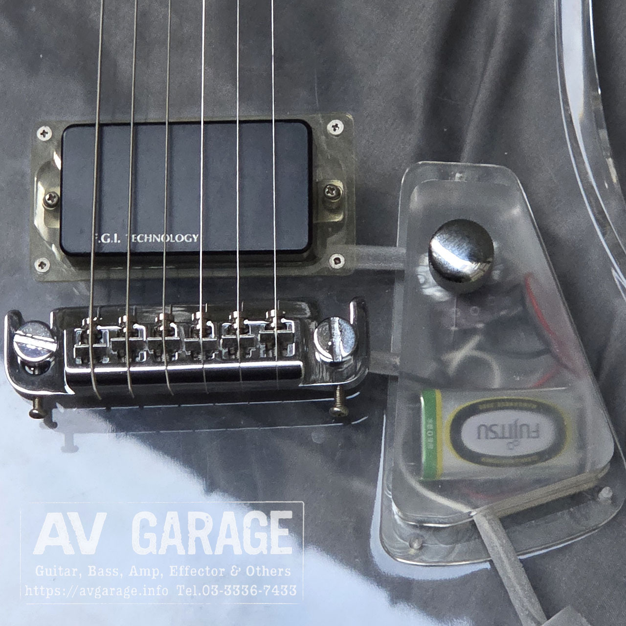 FERNANDES MG-115C Crystal Hide上位モデル（中古）【楽器検索デジマート】