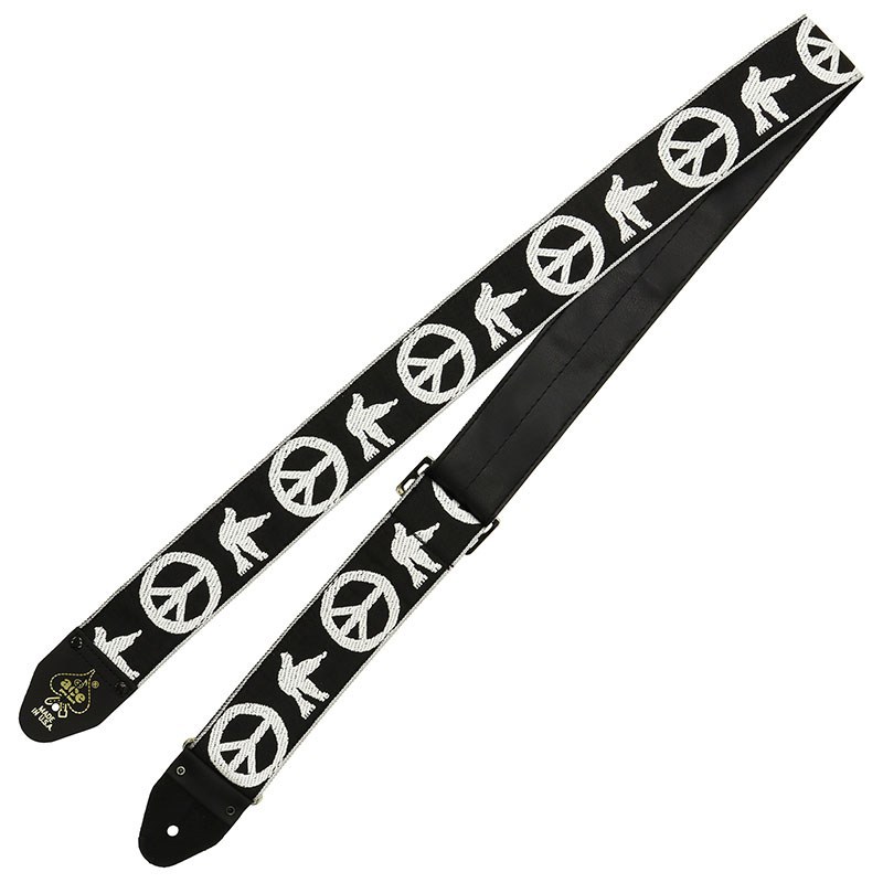 D'Andrea Ace Guitar Straps ACE-6 (Peace-Dove)