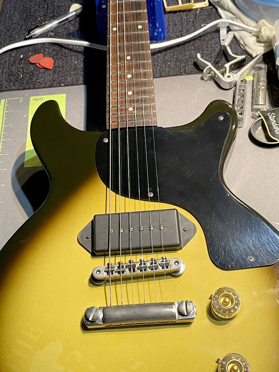 Gibson Les Paul junior サンバースト Gibson Les Paul Junior Vintage Sunburst 2015年製【3.39kg