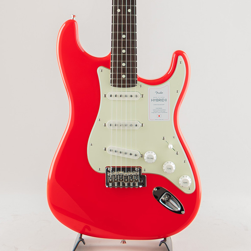 Fender Made in Japan Hybrid II Stratocaster /Modena Red/Rosewood