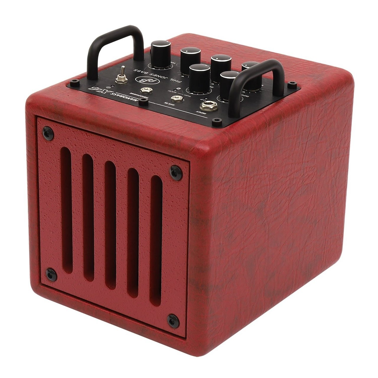 本物 Phil Jones NANOBASS X4 Red Bluetooth/AUX-in搭載 フィル ベース
