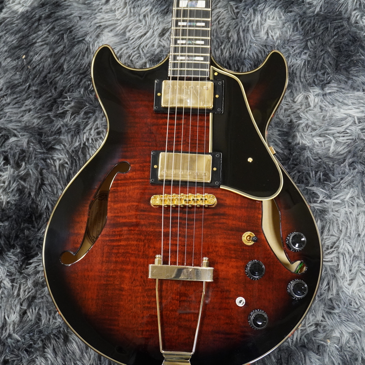 Ibanez AMH100FM-DVS (Dark Violin Sunburst) -AM Artcore