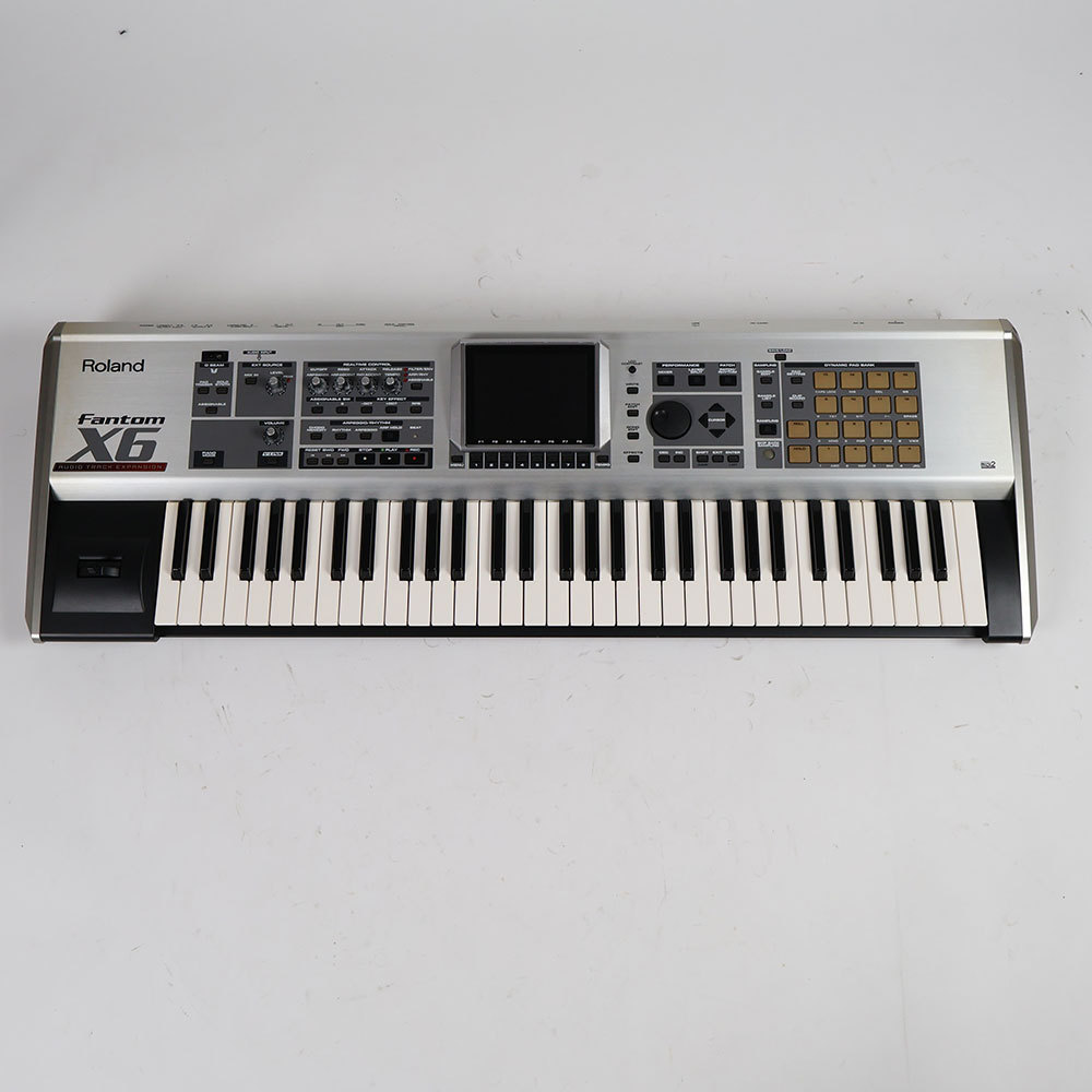 Roland Fantom X6 シンセサイザー Roland 【中古】 シンセサイザー ROLAND FANTOM-X6 Audio Track