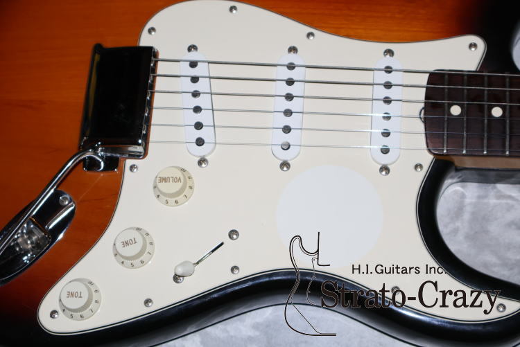 Fender 1997 Jimi Hendrix VooDoo Stratocaster Sunburst/Rose neck