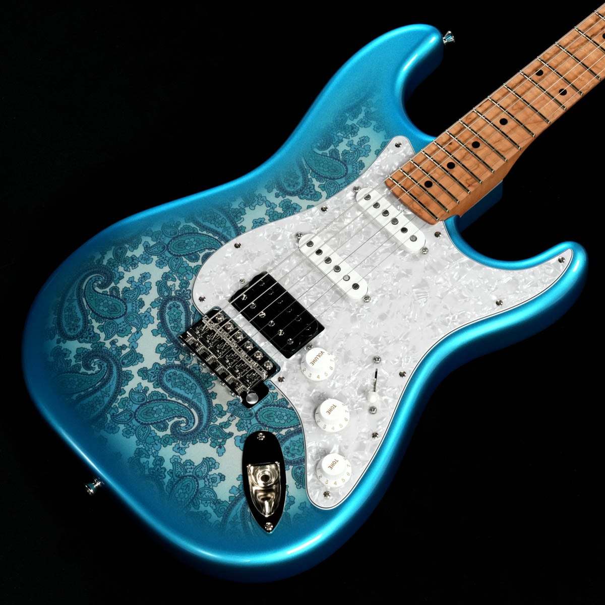 東海Cat'sEyesCE-400スプルース単板デットストック20日までの大特価 Xotic XSC-2 Blue Paisley Super Light Aged 【渋谷店】（新品/送料
