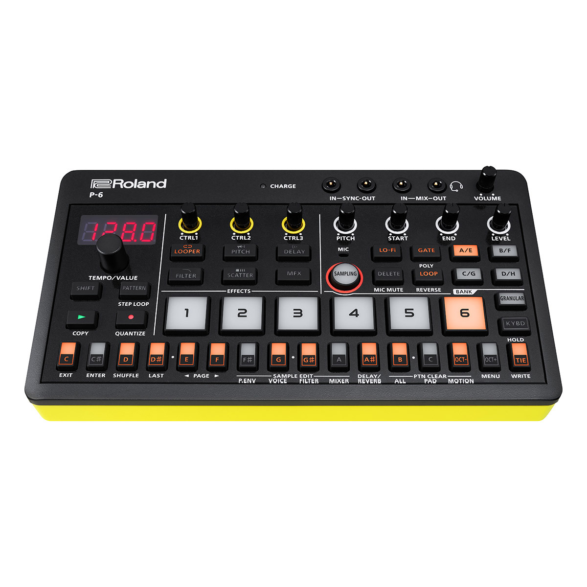 Roland 【9月27日（金）発売/ご予約商品】AIRA Compact P-6 CREATIVE SAMPLER クリエイティブサンプラーP6