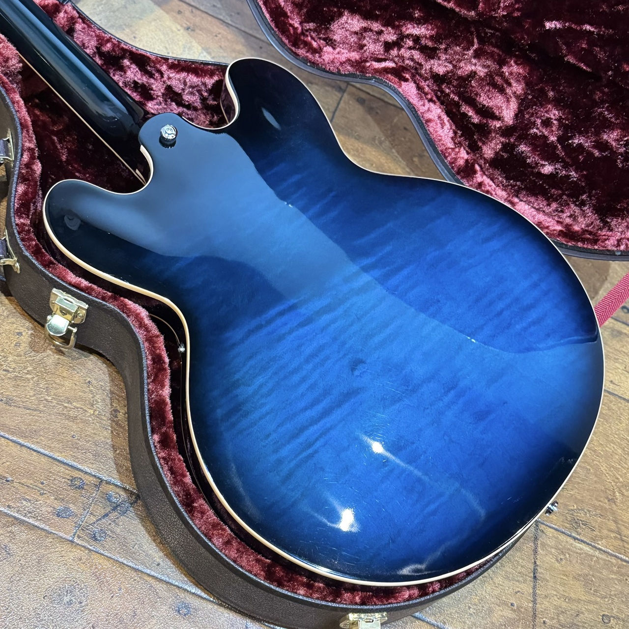 Gibson Memphis ES-335 Figured 2019 Model Blue Burst（中古/送料無料