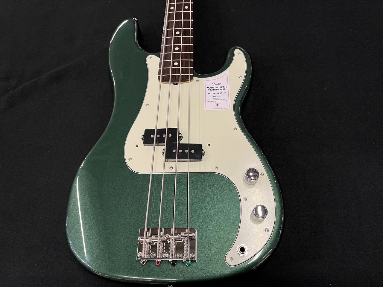 Fender 2023 COLLECTION MIJ TRADITIONAL 60S PRECISION BASS Aged Sherwood  Green Metallic（新品）【楽器検索デジマート】