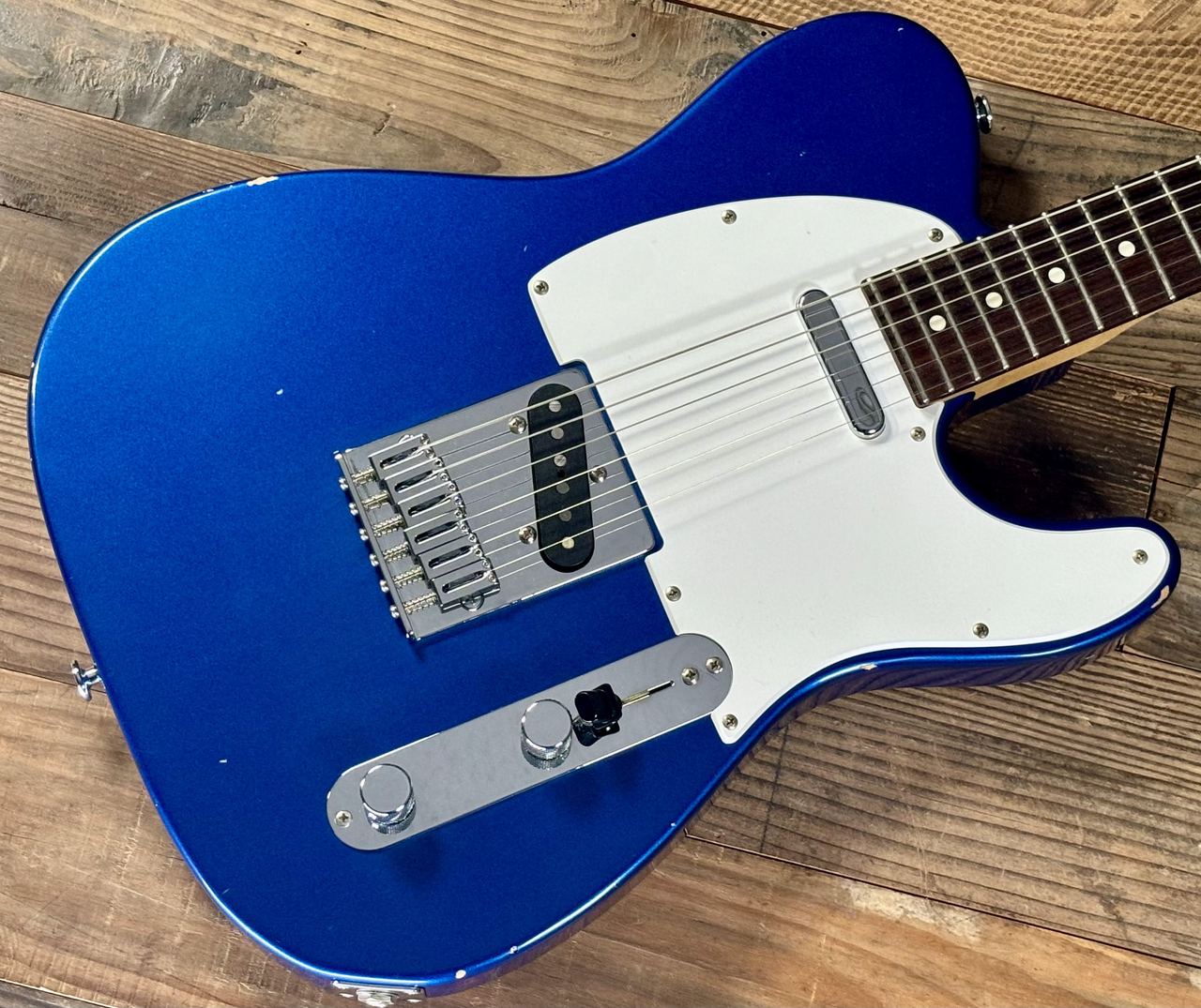 メーカー不明 委託品　 メーカー不明 カスタムテレキャス RED アッシュボディ レリック 整備品