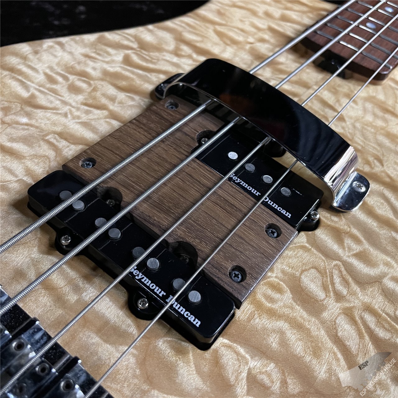 ESP ORDER BASS【Quilted Maple Top】（中古/送料無料）【楽器検索